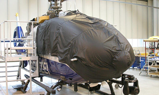 Helikopter mit NVIS-Verkleidung EC 135